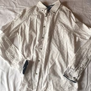 Men’s anchor button up